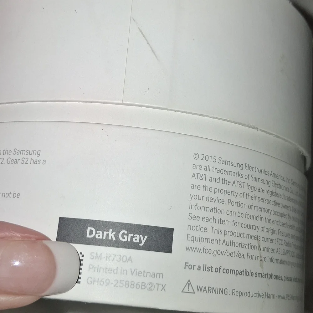 Samsung Gear 2 Watch All Details In Pic Comes With What Is Pictured.